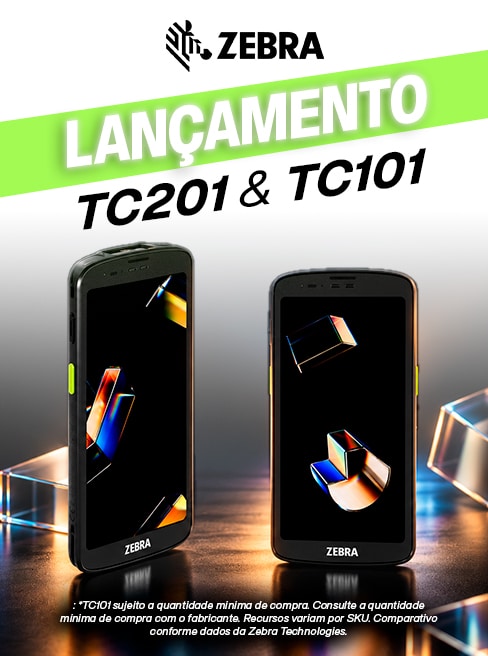 Lançamento TC201 e TC101  Zebra